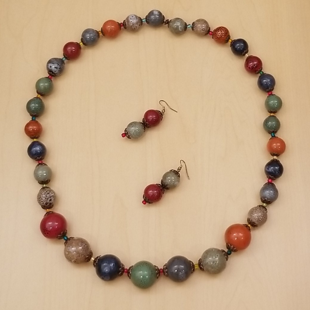 Necklace and Earrings Set